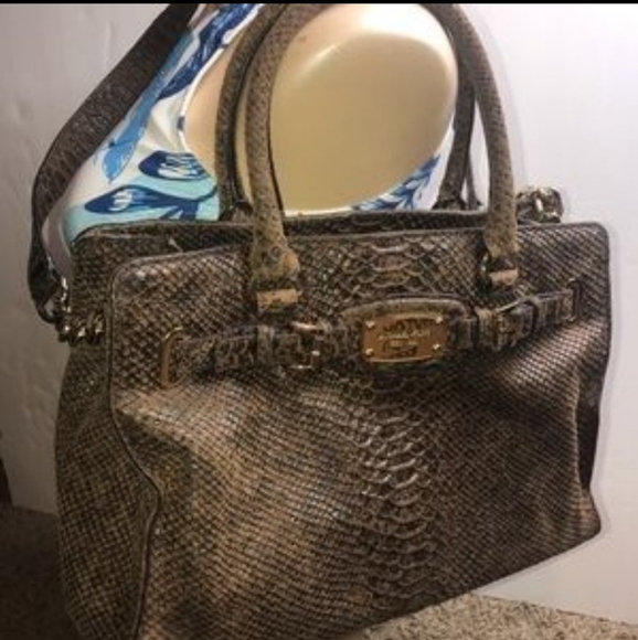 Rare Vintage 1981 distressed leather Michael kors Tote - Picture 2 of 7